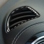 2 PCS / Set Carbon Fiber Car Dashboard Air Outlet Decorative Sticker for Mercedes-Benz B-Class 2019 / GLB 2020, Left and Right Drive Universal