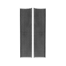 2 ПК / установка углеродного волокна Car Arrest Box Panel Decorative Sticker для Mercedes-Benz B-Class 2019 / GLB 2020, левый и правый привод Universal