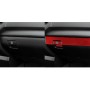 3 PCS / Set Carbon Fiber Car Co-pilot Glove Box Decorative Sticker for Toyota Tundra 2014-2018, Left Drive (Red)