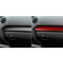 3 PCS / Set Carbon Fiber Car Center Console Strip Decorative Sticker for Toyota Tundra 2014-2018, Left Drive (Red)