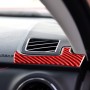 2 PCS / Set Carbon Fiber Car Dashboard Air Outlet Decorative Sticker for Toyota Tundra 2014-2018, Left Drive(Red)