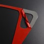 For BMW 3 Series E90 Carbon Fiber Car Gear Position Panel Decorative Sticker, Right Drive (Red)