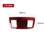 For BMW 3 Series E90 Carbon Fiber Car Instrument Large Outlet Panel Decorative Sticker (Red)