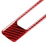 For BMW 3 Series E90 CarBon Fiber Car Water Cup Strip Decorative Sticker, Left Drive(Red)