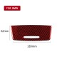 For BMW 3 Series E90 Carbon Fiber Car Ashtray Panel Decorative Sticker (Red)