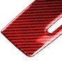 For BMW 3 Series E90 Carbon Fiber Car Ashtray Panel Decorative Sticker (Red)