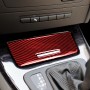 For BMW 3 Series E90 Carbon Fiber Car Ashtray Panel Decorative Sticker (Red)