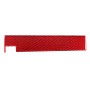 For Honda CRV 2007-2011 Carbon Fiber Car Co-pilot Glove Box Panel Decorative Sticker, Left Drive (Red)