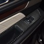 Углеродное волокно-волокно панель с углеродным волокном декоративная наклейка для Ford Explorer 2013-2019, левый диск