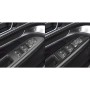 Углеродное волокно-волокно панель с углеродным волокном декоративная наклейка для Ford Explorer 2013-2019, левый диск