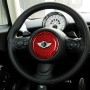 2 в 1 Car Углеродное рулевое колесо Университетское рулевое колесо для BMW Mini R55 R56 Countryman R60 Peceman R61 2007-2013, левый и правый привод Universal (красный)