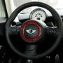 Углеродное рулевое кольцо рулевого колеса декоративная наклейка для BMW Mini R55 R56 Countryman R60 Paceman R61 2007-2013, левый и правый Drive Universal (красный)