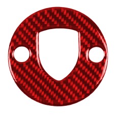 Университетское рулевое колесо Car Углеродного волокна для Porsche Macan 2014-2021, левый и правый привод Universal (красный)