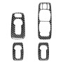 4 in 1 Car Carbon Fiber Door Set B Decorative Sticker for Volvo XC90 2003-2014, Right Drive