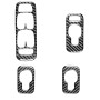 4 in 1 Car Carbon Fiber Door Set A Decorative Sticker for Volvo XC90 2003-2014, Left Drive