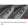 4 in 1 Car Carbon Fiber Door Set A Decorative Sticker for Volvo XC90 2003-2014, Left Drive