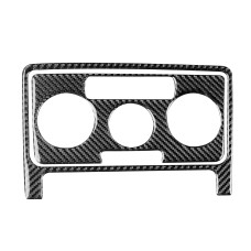 Car Carbon Fiber Air Conditioning CD Panel Decorative Sticker for Volkswagen Beetle 2012-2019, Left and Right Drive Universal