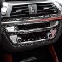 2 в 1 CAR CAR Углеродного волокна Кондиционера CD управляйте панелью M Performance Decorative Sticker для BMW G01 X3 2018-2020 / G02 X4 2019-2020, левый диск