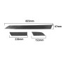 3 PCS / Set Carbon Fiber Car Center Console Decorative Sticker for Toyota Tundra 2014-2018, Left Driving