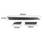 3 PCS / Set Carbon Fiber Car Center Console Decorative Sticker for Toyota Tundra 2014-2018, Right Driving