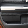 4 PCS / Set Carbon Fiber Car Door Panel Decorative Sticker for Toyota Tundra 2014-2018, Left Right Driving