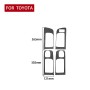 4 PCS / Set Carbon Fiber Car Door Inner Handle Decorative Sticker for Toyota Tundra 2014-2018, Right Driving