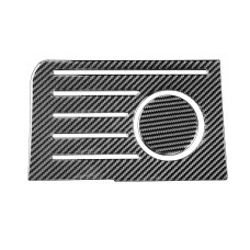 2 ПК / установка углеродного волокна CAR Central Control Box Box Slot Mat Decorative Sticker для Toyota Tundra 2014-2018, левое правое вождение