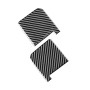 4 PCS / Set Carbon Fiber Car Inner Door Bowl Decorative Sticker for Toyota Tundra 2014-2018, Left Right Driving Universal