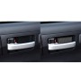 4 PCS / Set Carbon Fiber Car Inner Door Bowl Decorative Sticker for Toyota Tundra 2014-2018, Left Right Driving Universal