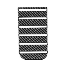 Carbon Fiber Car Armrest Box Slot Pad Decorative Sticker for Toyota Tundra 2014-2018, Left Right Driving Universal