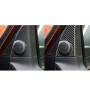 2 PCS / Set Carbon Fiber Car A-pillar Speaker Panel Decorative Sticker for Toyota Tundra 2014-2018, Left Right Driving Universal