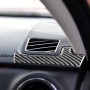 2 PCS / Set Carbon Fiber Car Dashboard Air Outlet Decorative Sticker for Toyota Tundra 2014-2018, Left Driving