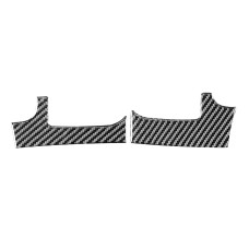 2 PCS / Set Carbon Fiber Car Dashboard Air Outlet Decorative Sticker for Toyota Tundra 2014-2018, Right Driving