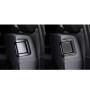 4 PCS / Set Carbon Fiber Car Rear Seat Adjustment Panel Decorative Sticker for Toyota Tundra 2014-2018, Left Right Driving Universal