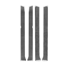 4 PCS / Set Carbon Fiber Car Window Inside Decorative Sticker for Toyota 4Runner 2010-2020