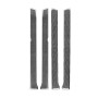 4 PCS / Set Carbon Fiber Car Window Inside Decorative Sticker for Toyota 4Runner 2010-2020