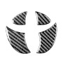 4 PCS / Set Carbon Fiber Car Tailgate Logo Decorative Sticker for Toyota 4Runner 2010-2020