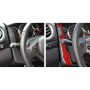 2 PCS / Set Carbon Fiber Car Speedometer Decorative Sticker for Nissan GTR R35 2008-2016, Left and Right Driving Universal(Red)