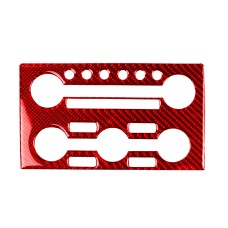 Углеродное волокно-карбоновое управление панели управления прибором декоративная наклейка для Nissan GTR R35 2008-2016, левое вождение (красное)