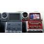 2 PCS / Set Carbon Fiber Car Navigation Instrument Decorative Sticker for Nissan GTR R35 2008-2016, Left Driving (Red)