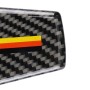 Углеродное рулевое колесо автомобиля Германия Цветная декоративная наклейка для BMW Z4 2009-2015