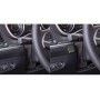 Углеродное рулевое колесо левого рулевого колеса в левой правой стороне декоративная наклейка для Dodge Challenger 2015 до сейчас, левое вождение