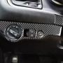 Carbon Fiber Car Headlight Panel Decorative Sticker for Dodge Challenger 2015 to Now, Left Driving