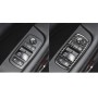 Carbon Fiber Car Window Lift Button Decorative Sticker for Dodge Challenger 2015 to Now, Left Driving