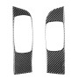 Carbon Fiber Car Window Lift Panel Decorative Sticker for Dodge Challenger 2015 to Now, Left Driving