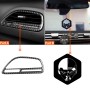 Carbon Fiber Car Instrument Right Air Outlet Decorative Sticker for Dodge Challenger 2015 to Now, Left Driving