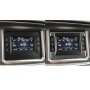 Carbon Fiber Car Navigation Frame Decorative Sticker for Dodge Challenger 2015 to Now, Left Driving