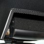 Carbon Fiber Car Reading Light Frame Decorative Sticker for Dodge Challenger 2015 to Now, Left Driving