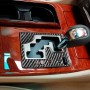 Carbon Fiber Car Gear Panel Outside Frame A Version Decorative Sticker for Lexus GS 2006-2011, Right Drive