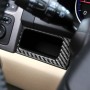 2 PCS / Set Carbon Fiber Car Central Control Card Box Panel Decorative Sticker for Honda CRV 2007-2011, Left Drive